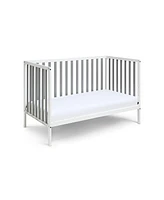 Versatile 3-in-1 Convertible Crib in Solid and Manufactured Wood