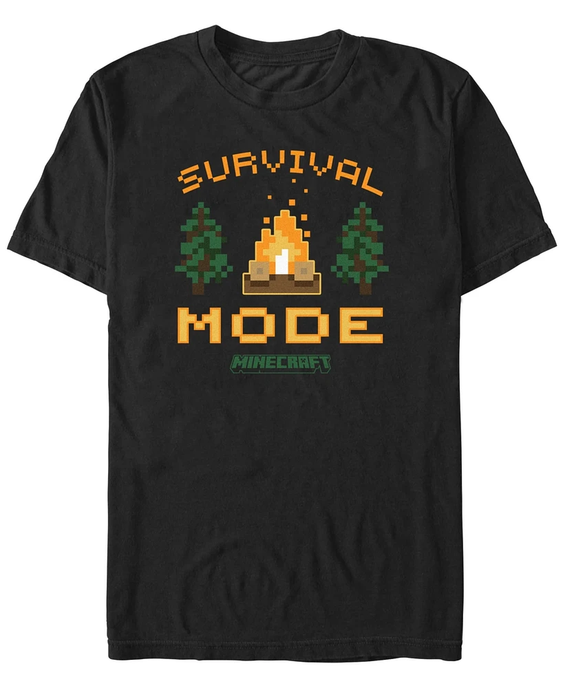 Fifth Sun Men's Camp Fire Survival Short Sleeve T-Shirt