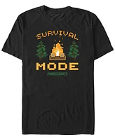 Fifth Sun Men's Camp Fire Survival Short Sleeve T-Shirt