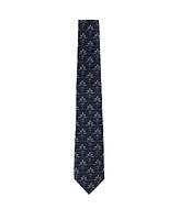 Trafalgar Men's Domenico the Grande Damask Patterned Silk Necktie