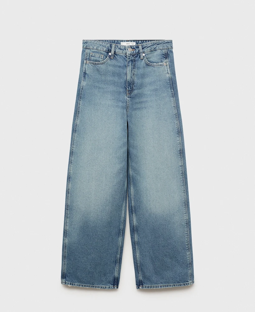 Mango Women's High-Rise Balloon Jeans