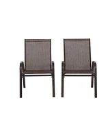 2 Piece Patio Chairs, Outdoor Camping Chairs