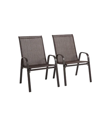 2 Piece Patio Chairs, Outdoor Camping Chairs