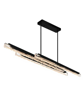 Cwi Lighting 4.5" Metal Valira Integrated Led Chandelier