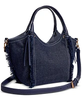 Sam Edelman Irina Medium Denim Tote Bag