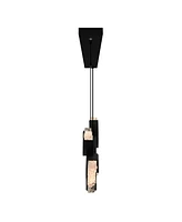 Cwi Lighting 17" Metal Moon Integrated Led Chandelier