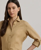 Lauren Ralph 100% Linen Shirt, Regular & Petite