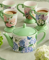 Certified International Garden Path Teapot