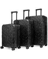 Elle Wayfarer 3-Piece Expandable Monogram Spinner Luggage Set