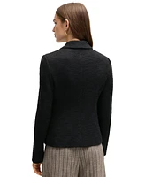 Boss by Hugo Women's Extra-Slim-Fit Tweed Jacket