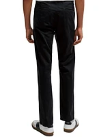 Boss by Hugo Men's Stretch-Cotton Satin Slim-Fit Chinos
