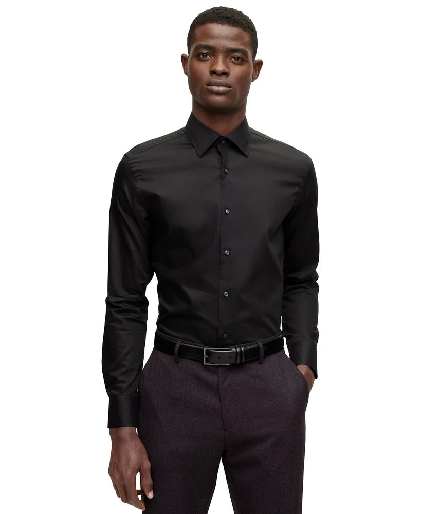 Boss by Hugo Men's Easy-Iron Slim-Fit Dress Shirt
