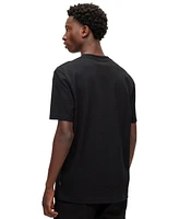 Boss by Hugo Men's Bubble-Jacquard Structure T-Shirt