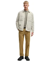 Boss by Hugo Men's Logo Patch Regular-Fit Sweater