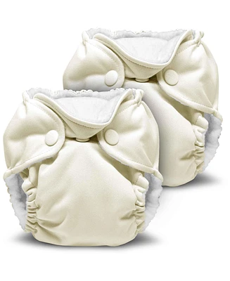 Kanga Care Baby Boys Lil Joey Newborn All One Aio Cloth Diaper (2pk)