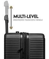 Elle Passage 3-Piece Expandable Retro Spinner Luggage Set