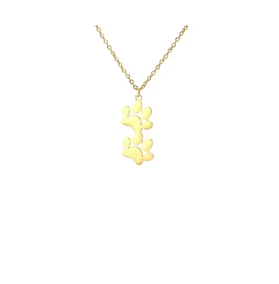 EverPaw Double Paw Print Necklace