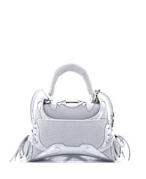Pre-Owned Balenciaga Small SneakerHead Top Handle Bag Mesh and Faux Leather