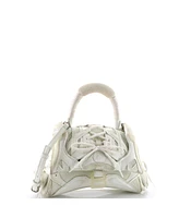 Pre-Owned Balenciaga Small SneakerHead Top Handle Bag Mesh and Faux Leather