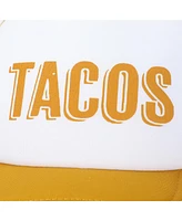 Tacos White & Mustard Foam Trucker Hat