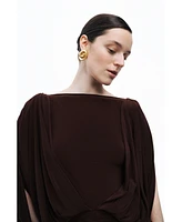 Nocturne Women's Draped Maxi Dress