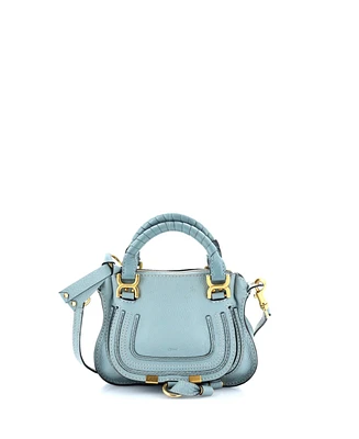 Pre-Owned Chloe Baby Marcie Satchel Leather