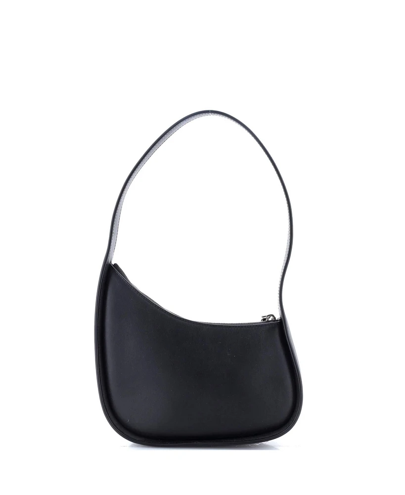 Pre-Owned The Row Half Moon Shoulder Bag Leather