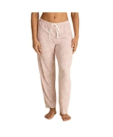 Tahari Women's Straight Leg Drawstring Pajama Pants