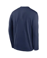 Nike Men's Navy Toronto Blue Jays Authentic Collection Team Logo Legend Performance Long Sleeve T-Shirt
