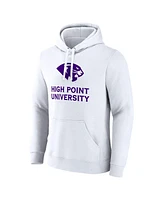 Fanatics Men's White High Point Panthers Primary Logo Pullover Hoodie