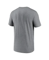 Nike Men's Heather Charcoal New Orleans Saints Legend Icon Performance T-Shirt
