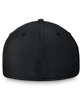 Fanatics Men's Black Seattle Kraken Tonal Flex Hat
