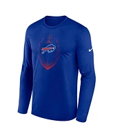 Nike Men's Royal Buffalo Bills Legend Icon Long Sleeve T-Shirt