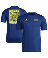 Adidas Men's Navy Nashville Sc Local Wrap T-Shirt