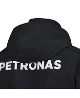 Adidas Men's Black Mercedes-amg Petronas F1 Team Wear Mechanics Full-Zip Jacket