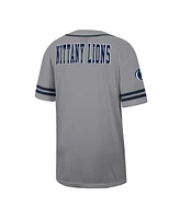 Colosseum Men's Gray Penn State Nittany Lions Free Spirited Baseball Jersey