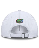 Top of the World Men's White Florida Gators Staple Adjustable Hat