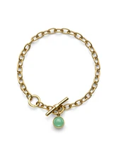 Olivia Burton Women's Gemstones Gold Tone Stainless Steel Bracelet