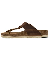 Birkenstock Women's Gizeh Big Buckle Oiled Leather Sandals from Finish Line