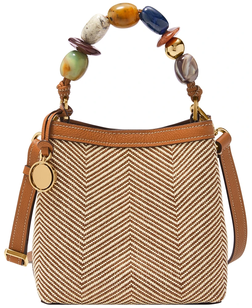 Fossil Jessie Small Crossbody Bucket Bag
