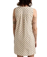 Lucky Brand Women's Textured Pintuck Mini Dress