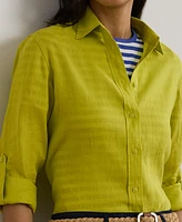 Lauren Ralph 100% Linen Shirt