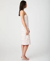 French Connection Women's Echo Crepe Strappy Midi Dress
