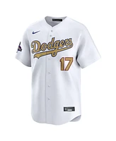 Nike Men's Shohei Ohtani White Los Angeles Dodgers 2025 Gold Collection Limited Jersey