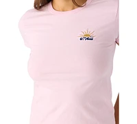 O'Neill Juniors' At Dusk Cotton Logo Skimmer T-Shirt
