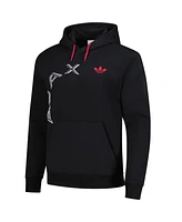 Adidas Men's Black Ajax Culture Wear Graphic Pullover Hoodie