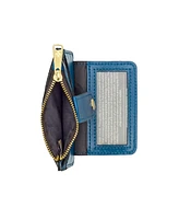 Patricia Nash Cassis Id Small Printed Leather Wallet