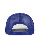 '47 Brand Men's White/Royal Los Angeles Dodgers Freshman Trucker Adjustable Hat