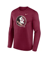 Nike Men's Garnet Florida State Seminoles Primetime Primary Legend Long Sleeve T-Shirt