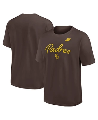 Nike Men's Brown San Diego Padres Cooperstown Max90 T-Shirt